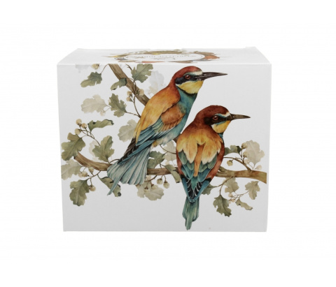 Duży kubek kubas jumbo na prezent xxl ptasi świat żółny