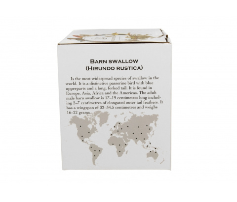 Duży kubek kubas jumbo urodziny xxl ptasi świat jaskółki