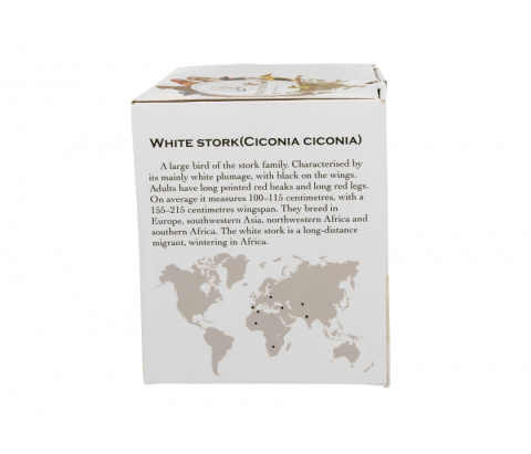 Duży kubek kubas jumbo urodziny xxl ptasi świat bociany