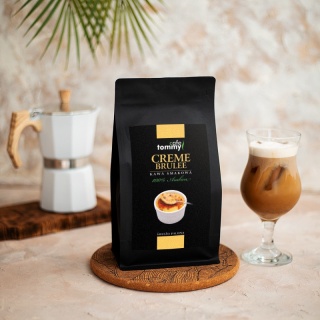 Kawa smakowa creme brule ziarnista 1 kg Tommy cafe arabica
