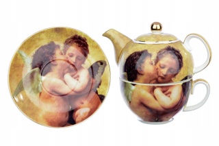 Komplet filiżanka dzbanek tea for one Anioł Fusaichi Pegasus