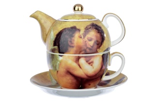 Komplet filiżanka dzbanek tea for one Anioł Fusaichi Pegasus