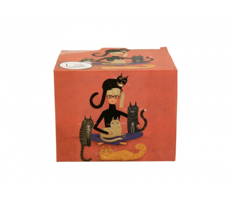 Kubek baryłka do kawy Cindy na prezent koci świat koty