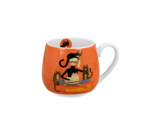 Kubek baryłka do kawy Cindy na prezent koci świat koty