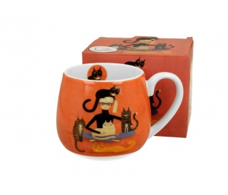 Kubek baryłka do kawy Cindy na prezent koci świat koty