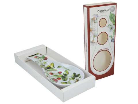 Podstawka pod łyżkę na sztućce do kuchni poziomki carmani