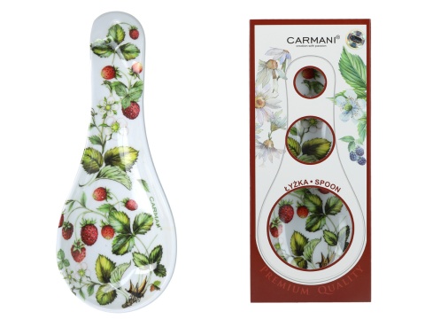 Podstawka pod łyżkę na sztućce do kuchni poziomki carmani
