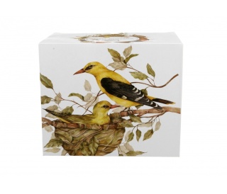 Duży kubek kubas jumbo na prezent xxl ptasi świat wilgi