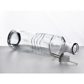 Butelka szklana na oliwę sos dozownik basic kitchen 500 ml