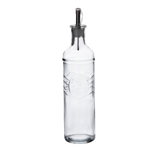Butelka szklana na oliwę sos dozownik basic kitchen 500 ml