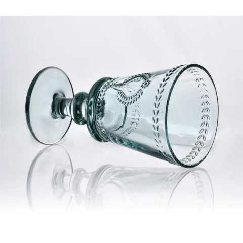 Komplet 2 kieliszków Ecila turkusowe do wina soku na taras