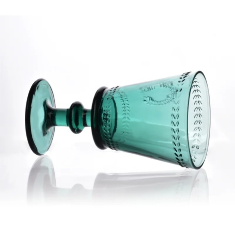 Komplet 2 kieliszków Ecila zielone do wina soku na ogród