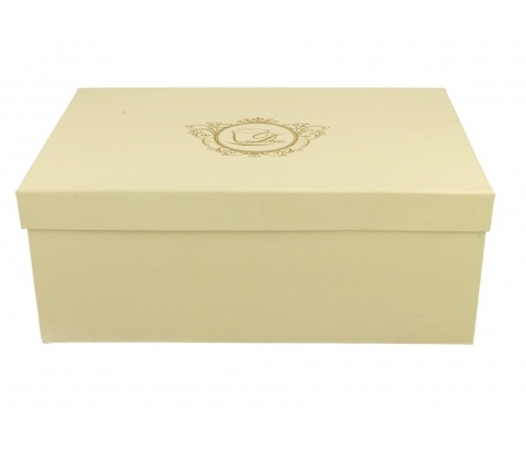 Komplet dwie filiżanki do kawy na urodziny vesper ecru