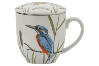 Komplet kubek sitko prezent by Agata Hajdecka zimorodek