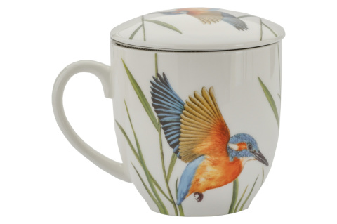 Komplet kubek sitko prezent by Agata Hajdecka zimorodek