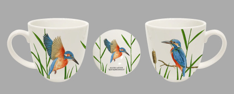 Komplet kubek sitko prezent by Agata Hajdecka zimorodek