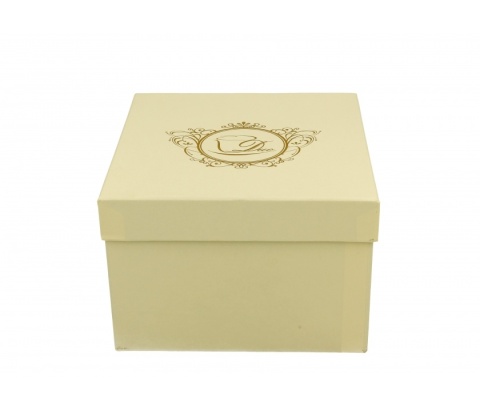 Komplet kubek z filtrem do herbaty vesper ecru tłoczenia