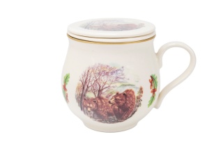 Kubek Mieroszów w kształcie sitko niedźwiedź