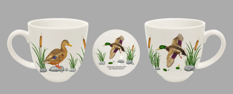 Komplet kubek zaparzacz na prezent by Agata Hajdecka kaczka