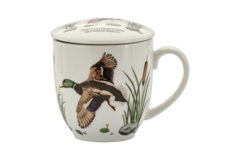 Komplet kubek zaparzacz na prezent by Agata Hajdecka kaczka