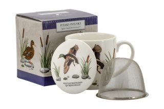 Komplet kubek zaparzacz na prezent by Agata Hajdecka kaczka