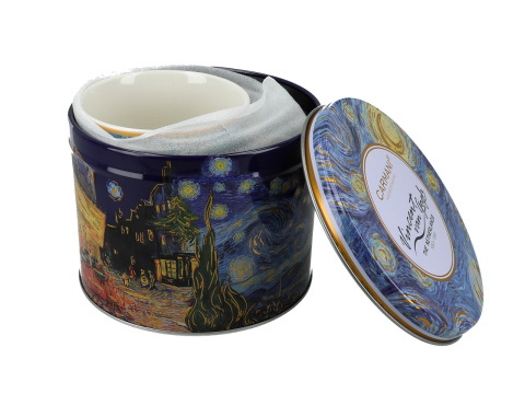 Kubek w puszce do herbaty Van Gogh Migdałowiec Carmani