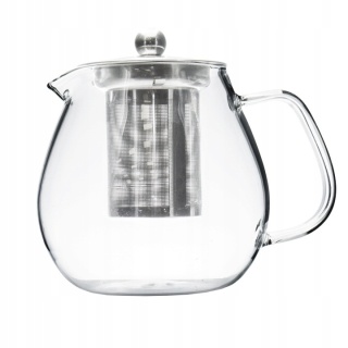 Szklany czajnik z zaparzaczem dzbanek 0,8 l do herbaty