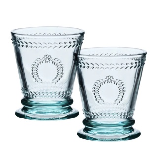 Zestaw 2 szklanek Ecila do drinków soku na prezent turkus