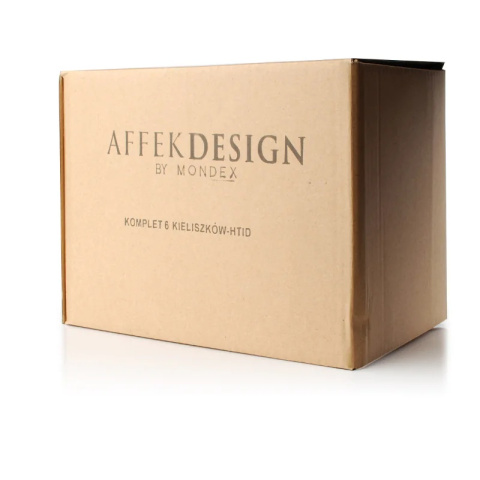 Zestaw 6 kieliszków Elise do szampana turkusowe prezent