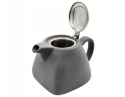 Zestaw dzbanek czajnik ceramiczny z sitkiem szary 0,55l
