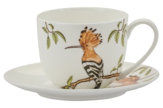 Zestaw filiżanka do herbaty kawy w pudełku dudek Hajdecka