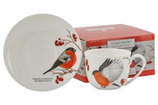 Komplet filiżanka do herbaty kawy w pudełku gil Hajdecka