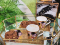 2 małe filiżanki do espresso z motywem Gustava Klimta