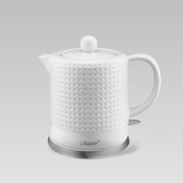 Czajnik elektryczny ceramiczny do herbaty 1,5 litra Maestro MR067 biały