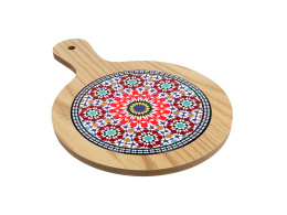 Drewniana deska podkładka ceramiczna do krojenia maroko