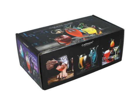 Kieliszek szklanka do drinków soku fantazy rurka na taras