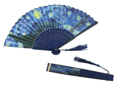 Wachlarz Van Gogh Gwiaździsta noc carmani na prezent