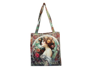 Torba na ramię do sklepu siatka płócienna Mucha carmani