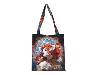 Ozdobna torba na ramię siatka płócienna Mucha carmani