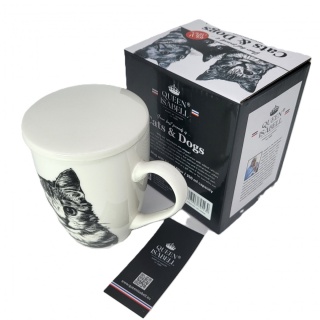 Zestaw kubek zaparzacz do ziół Queen Isabell kot friend