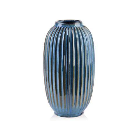 Ceramiczny wazon na kwiaty 30,5 cm na prezent Yarine Blue