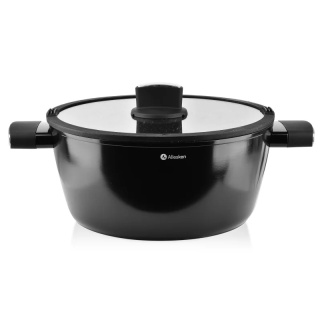 Garnek 6,7 l pokrywka szklana Allesken indukcja Valerian