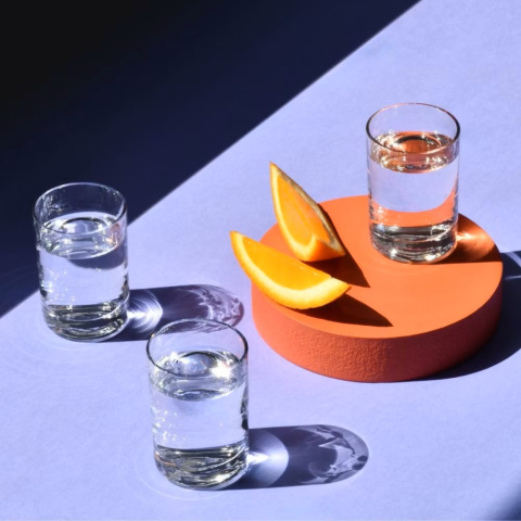 Kieliszki do wódki Shot prezent Krosno komplet 6 szt 35ml