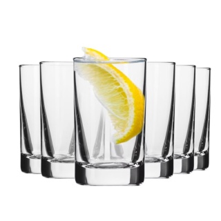 Kieliszki do wódki Shot prezent Krosno komplet 6 szt 35ml