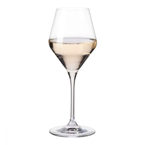 Kieliszki do białego wina Ray Krosno komplet 4 szt 320ml