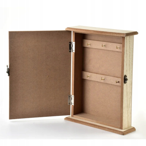 Skrzynka na klucze do powieszenia stacy brąz szafka