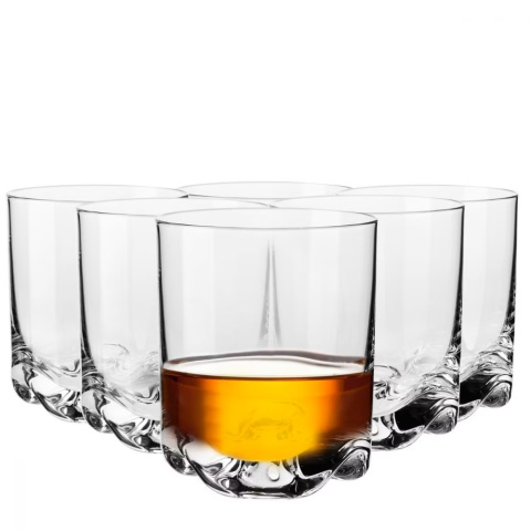 Szklanki Mixology Krosno do whisky soku wody zestaw 6 szt