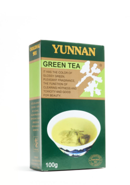 Yunnan herbata zielona green tea g-901 100g liść