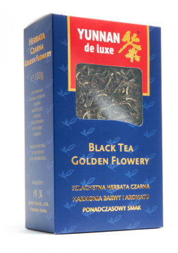 Yunnan herbata czarna golden flowery lbq-101 100g black tea