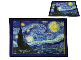 Dywanik do salonu sypialni dekoracja Gogh gwiaździsta noc